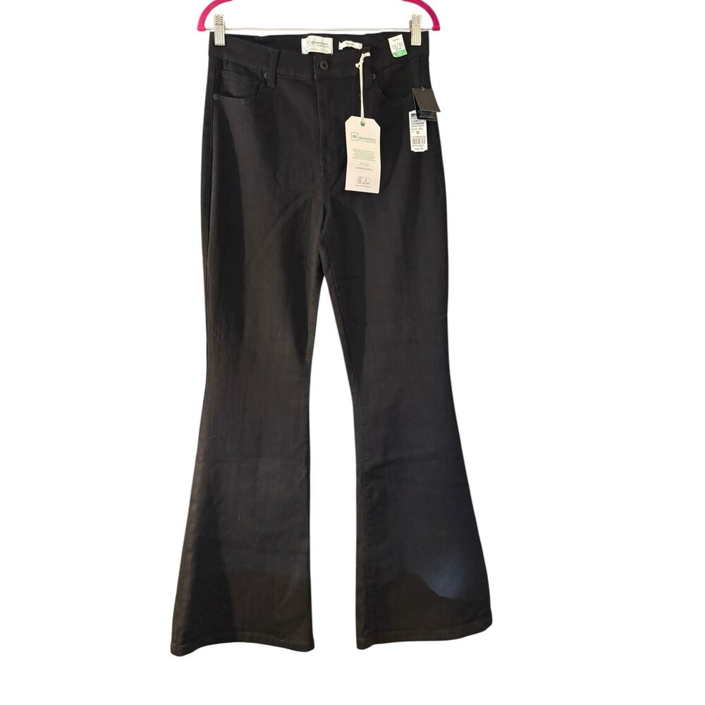 Re Generation NEW Jeans High Waist Flare Dark Wash 5 Pocket